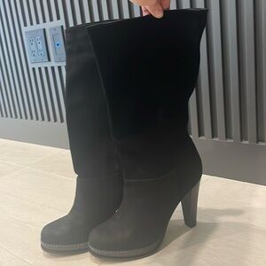 Cole Haan Suede Heel Boot